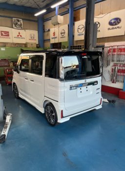 スズキ　新車　スペーシアカスタム　ツートン　コーティング