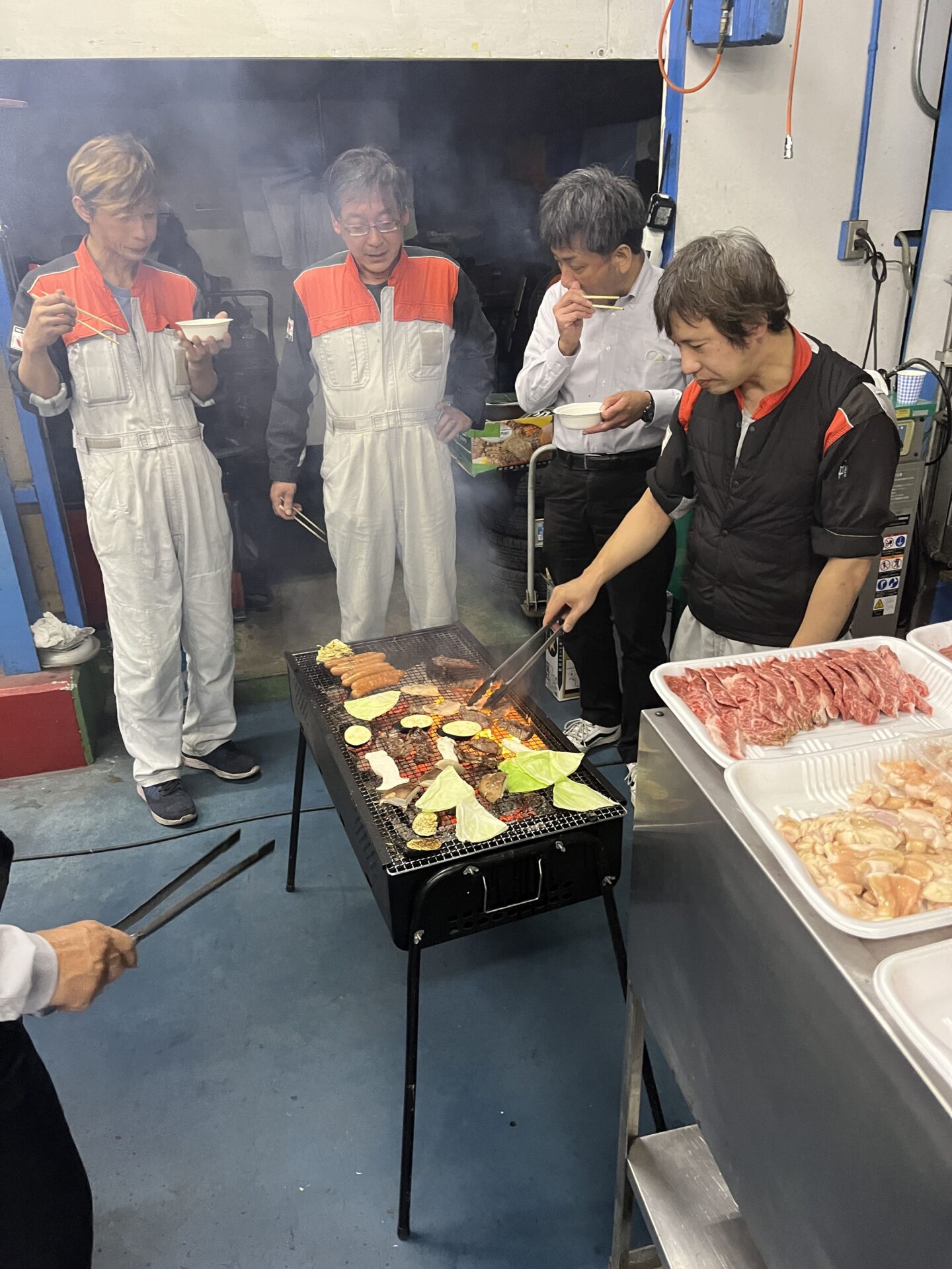 先日社内お食事会でした～（マッハ車検五日市石内バイパス店）