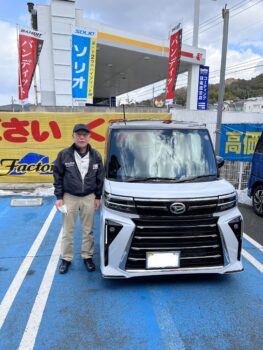 ダイハツ新車タントカスタムＲＳ納期納車