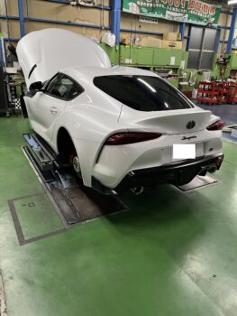 広島　五日市　新型スープラ　新車　車検　整備　リース